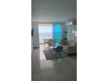 Apartamento Bocagrande vista al mar y centro amurallado