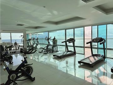 Apartamento Bocagrande vista al mar y centro amurallado