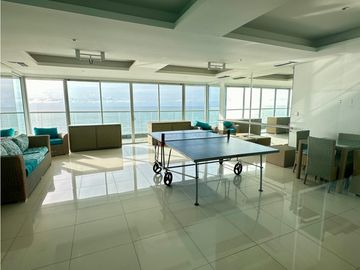 Apartamento Bocagrande vista al mar y centro amurallado