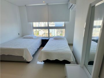 Apartamento Bocagrande vista al mar y centro amurallado
