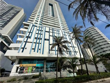 Apartamento Bocagrande vista al mar y centro amurallado