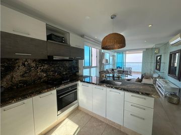 Apartamento Bocagrande vista al mar y centro amurallado