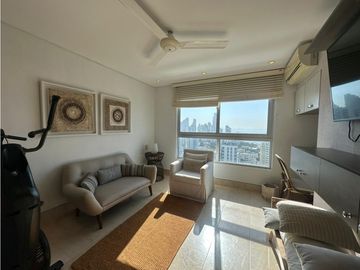 Apartamento Bocagrande vista al mar y centro amurallado