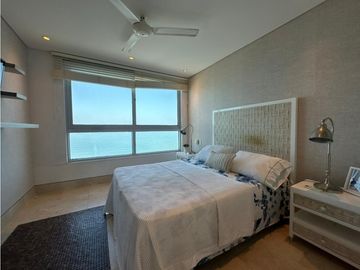Apartamento Bocagrande vista al mar y centro amurallado