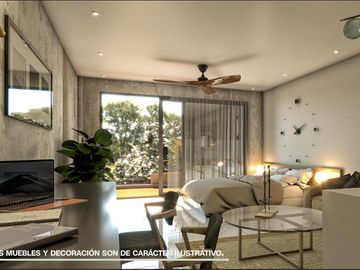 Estudio Penthouse En Venta En Tulum Con Alberca