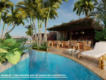 Estudio Penthouse En Venta En Tulum Con Alberca