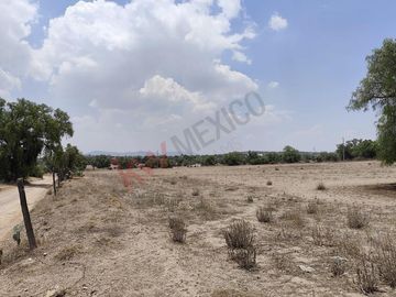 130,000m2 atrás de casas Quma, Tizayuca. Para desarrollo habitacional, industrial o comercial.