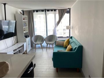 Acogedor departamento en Ñuñoa full equipo