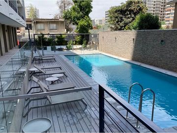 Acogedor departamento en Ñuñoa full equipo