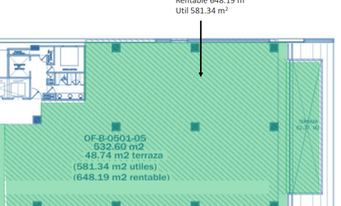 Oficina en Renta en Santa Fe Diamante (m2o613)