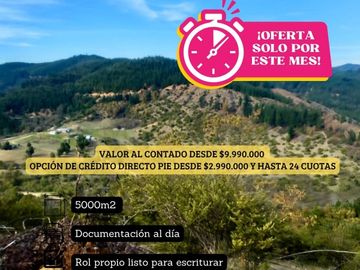 Parcelas a minutos de Constitución con crédito directo