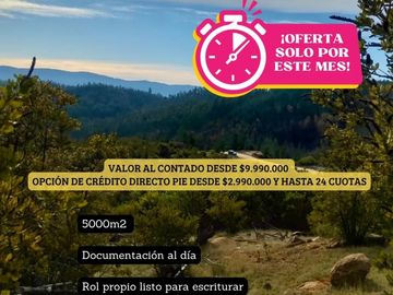 Parcelas a minutos de Constitución con crédito directo