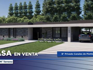 Casa en Venta, Barrio Privado Canales de Plottier
