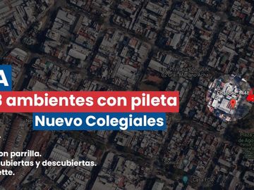 DEPARTAMENTO VENTA 4 AMBIENTES COLEGIALES DUPLEX