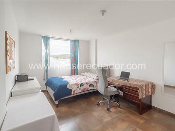 Amplio departamento con 2 habitaciones y buena conectividad con excelente vista en Santa Isabel