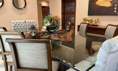 Casa en venta, Bosquencinos, Monterrey, Nuevo León.  Totalmente equipada y amueblada