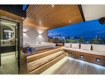 Copia de VENTA PENTHOUSE en el POBLADO con terraza, jacuzzi con vista Medelliin