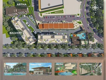 Balvant at Santerra| Studio Unit, 1 Bedroom, 1 Bedroom Flexi, 2 Bedrooms