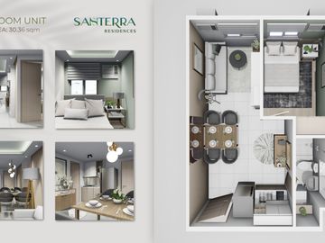 Artha at Santerra|1 Bedroom, 1 Bedroom Deluxe, 2 Bedrooms