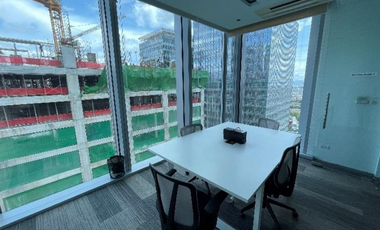 For Rent: BGC Fully Fitted Office 1,400 sqm at Bonifacio Global City - One Park