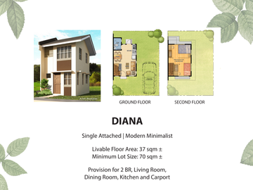 AFFORDABLE HOUSE AND LOT FOR SALE NEW LEAF Futura by FILINVEST in CAVITE