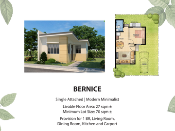 AFFORDABLE HOUSE AND LOT FOR SALE NEW LEAF Futura by FILINVEST in CAVITE
