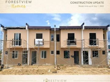 2-Storey Townhouse For Sale in Forest View Homes Phase 2, Carcar City, Cebu