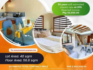 3 Bed Room 2 Toilet Townhouse Unit For Sale in Trece Martires, Cavite