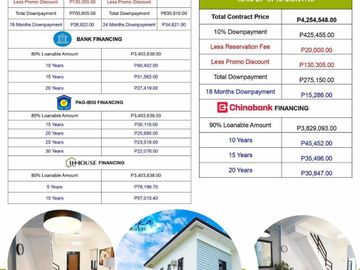 Single Attached House and Lot For Sale BROOKSTONE cabuco Trece Martires Cavite