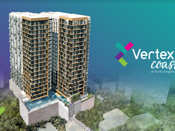FOR SALE preselling 57.30sqm 2-bedroom residential in Vertex Coast Lapulapu Cebu