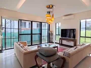 Spanish Mediterranean Furnished House and Lot For Sale in Tagaytay Highlands
