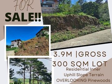 AFFORDABLE | 300 sqm Residential Lot with OVERLOOKING PINEWOODS VIEW (Paramount)