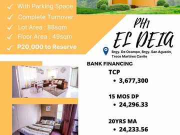 2 to 3 bedroom single detached 3 to 5 minutes to SM trece 3 to 5 min. To capitol