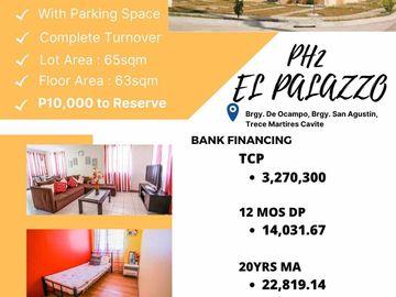 2 to 3 bedroom single detached 3 to 5 minutes to SM trece 3 to 5 min. To capitol