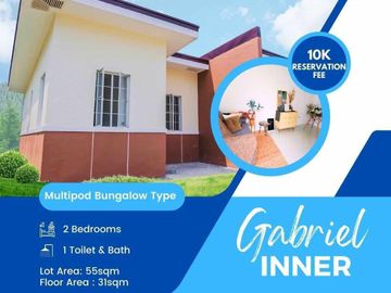 Affordable bungalow house at the heart  of cavite