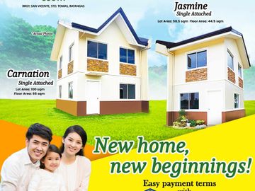 2 to 3 bedroom pre-selling single house .its about an hour travel to manila .