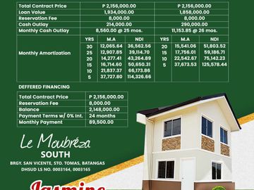 2 to 3 bedroom pre-selling single house .its about an hour travel to manila .
