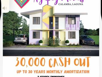 For Sale:No Reservation,No Downpayment 3 Bedroom Duplex in Calamba Laguna