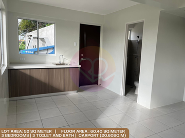 For Sale: Pre-Selling 2 Storey Townhouse with 3 bedrooms in Tanza cavite