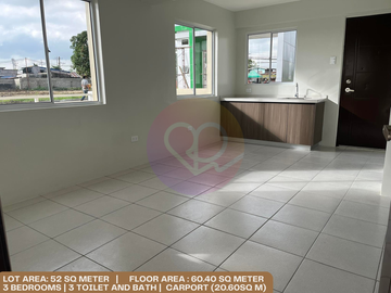 For Sale: Pre-Selling 2 Storey Townhouse with 3 bedrooms in Tanza cavite