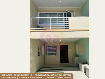 For Sale: Pre-Selling 2 Storey Townhouse with 3 bedrooms in Tanza cavite