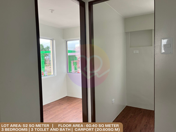 For Sale: Pre-Selling 2 Storey Townhouse with 3 bedrooms in Tanza cavite