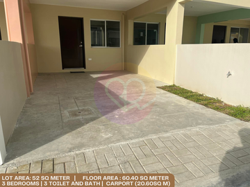 For Sale: Pre-Selling 2 Storey Townhouse with 3 bedrooms in Tanza cavite
