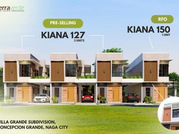 Kiana 127 | Three-Unit House and Lot with Two-Vehicle Carport