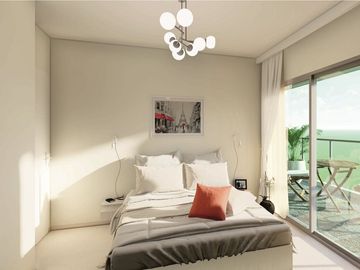 VENTA DPTO DE 1 DORMITORIO CON BALCÓN AL SUR