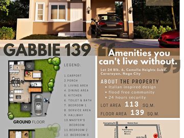 Gabbie 139 | Italian-inspired Single-detached House and Lot with Garage