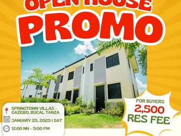 2 bedroom townhouse near sm Tanza .pwede na minimum earner regular employee
