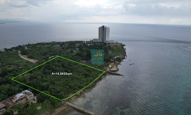 16,885 sqm Prime Beachfront Lot For Sale in Punta Engaño, Lapu-Lapu City
