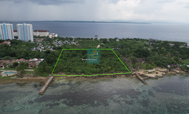 16,885 sqm Prime Beachfront Lot For Sale in Punta Engaño, Lapu-Lapu City