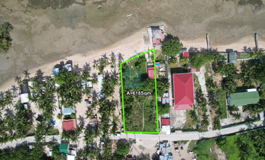 618 sqm Seaside Serenity Beckons: Beachfront Bliss Lot For Sale in Carmen, Cebu